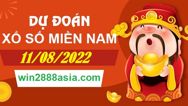 Soi cầu XSMN 11-08-2022 Win2888 Chốt số Dàn Đề Miền Nam thứ 5