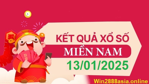 Soi cầu XSMN Win2888 13-01-2025 Dự đoán Dàn Đề Miền Nam thứ 2