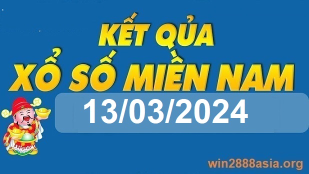 Soi cầu XSMN 13-03-2024 Win2888 Dự đoán cầu lô miền nam thứ 4