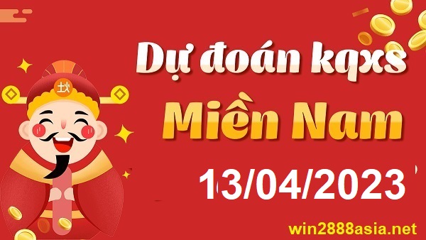 Soi cầu XSMN 13-04-2023 Win2888 Chốt số miền nam chuẩn xác thứ 5