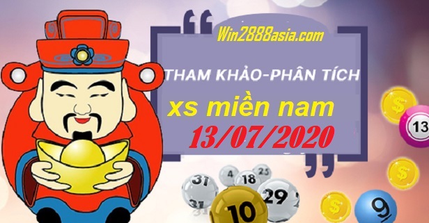 Soi cầu XSMN 13-7-2020 Win2888