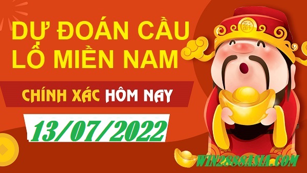 Soi cầu XSMN 13-07-2022 Win2888 Dự đoán xổ số miền nam thứ 4