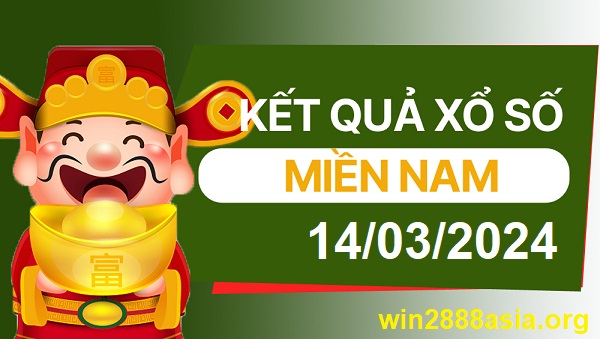 Soi cầu XSMN 14-03-202 Win2888 Dự đoán xổ số miền nam VIP thứ 5