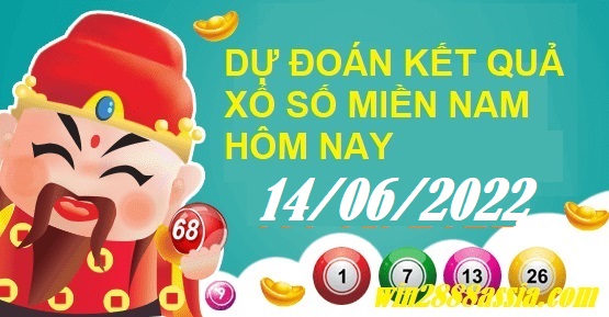 Soi cầu XSMN Win2888 14-06-2022 Dự đoán cầu lô miền nam thứ 3