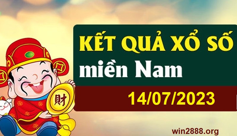 Soi cầu XSMN 14-07-2023 Win2888 Dự đoán cầu lô miền nam thứ 6