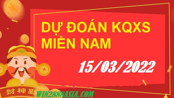 Soi cầu XSMN 15-3-2022 Win2888 Dự đoán Xổ Số Miền Nam thứ 3