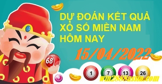 Soi cầu XSMN Win2888 15-04-2022 Dự đoán cầu lô miền nam thứ 6