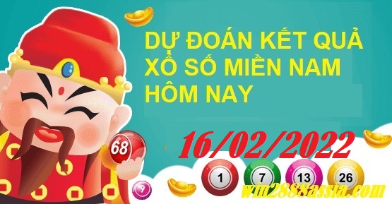 Soi cầu XSMN 16-2-2022 Win2888