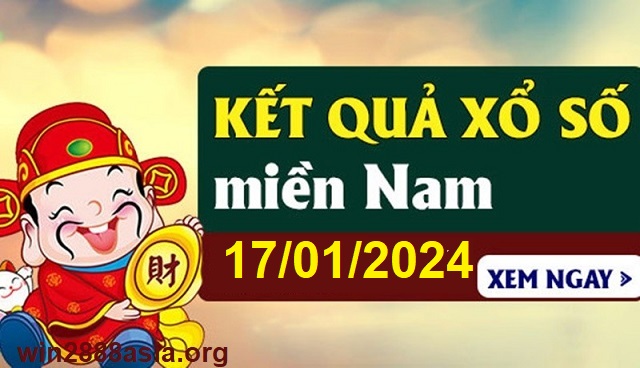 Soi cầu XSMN Win2888 17-01-2024 Dự đoán xổ số miền nam thứ 4