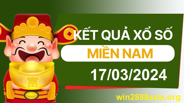 Soi cầu XSMN Win2888 17-03-2024 Dự đoán xổ số miền nam chủ nhật