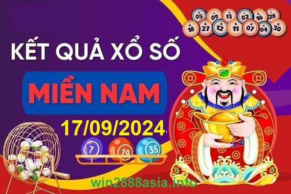 Soi cầu XSMN 17-09-2024 Win2888 Chốt số KQXS Miền Nam thứ 3