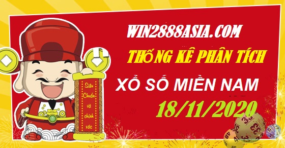 Soi cầu XSMN 18-11-2020 Win2888