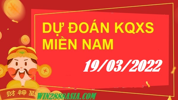 Soi cầu XSMN 19-3-2022 Win2888 Dự đoán Lô Đề Miền Nam thứ 7