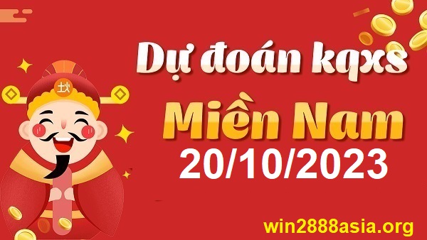 Soi cầu XSMN 20-10-2023 Win2888 Dự đoán xổ số miền nam thứ 6