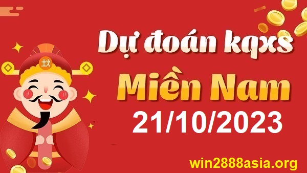 Soi cầu XSMN Win2888 21-10-2023 Chốt số Xổ Số Miền Nam thứ 7