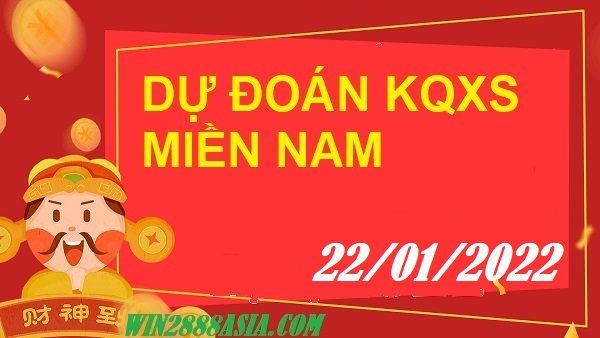 Soi cầu XSMN 22-1-2022 Win2888 Dự đoán Dàn Đề Miền Nam thứ 7