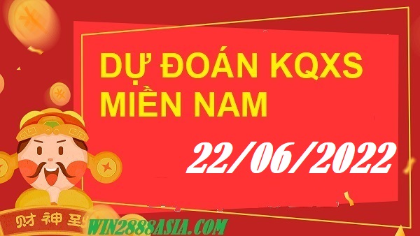 Soi cầu XSMN Win2888 22-06-2022 Dự đoán cầu lô miền nam thứ 4