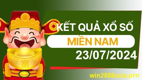 Soi cầu XSMN 23-07-2024 Win2888 Dự đoán xổ số miền nam thứ 3