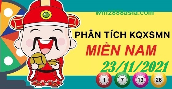 Soi cầu XSMN 23-11-2021 Win2888