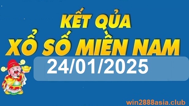 Soi cầu XSMN 24-01-2025 Win2888 Dự đoán cầu lô miền nam thứ 6