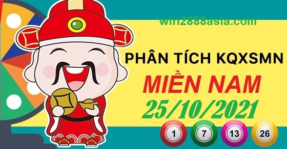 Soi cầu XSMN 25-10-2021 Win2888