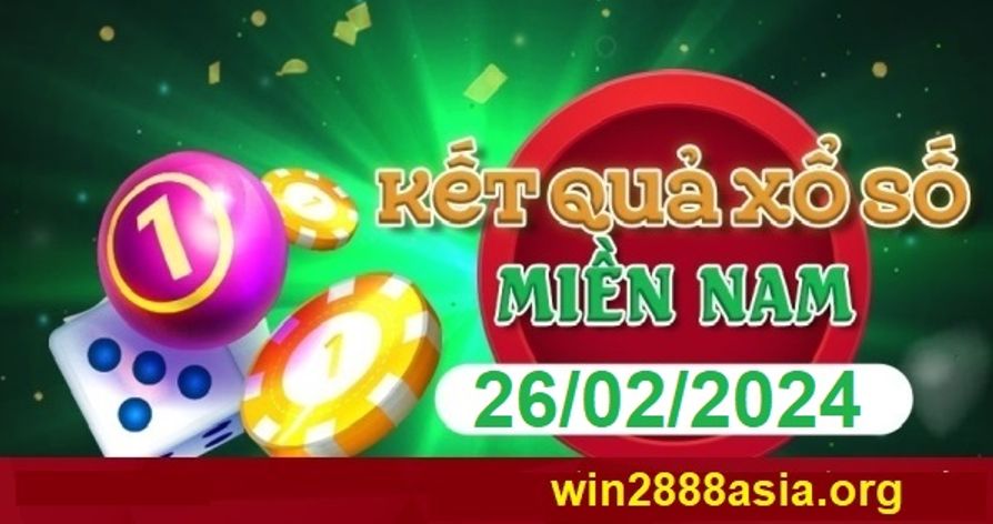 Soi cầu XSMN Win2888 26-02-2024 Dự đoán cầu lô miền nam thứ 2