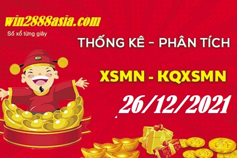 Soi cầu XSMN 26-12-2021 Win2888