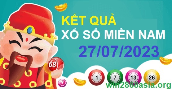 Soi cầu XSMN Win2888 27-07-2023 Dự đoán cầu lô miền nam thứ 5