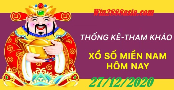 Soi cầu XSMN 27-12-2020 Win2888