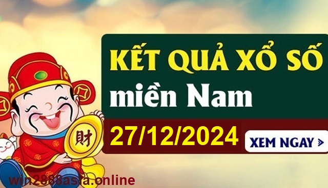 Soi cầu XSMN Win2888 27-12-2024 Dự đoán xổ số miền nam thứ 6