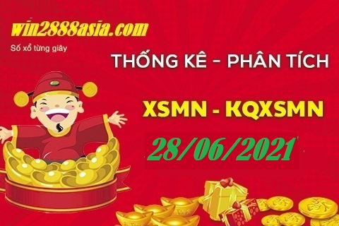 Soi cầu XSMN 28-06-2021 Win2888