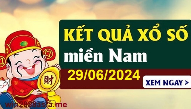 Soi cầu XSMN 29-06-2024 Win2888 Dự đoán Xổ Số Miền Nam thứ 7