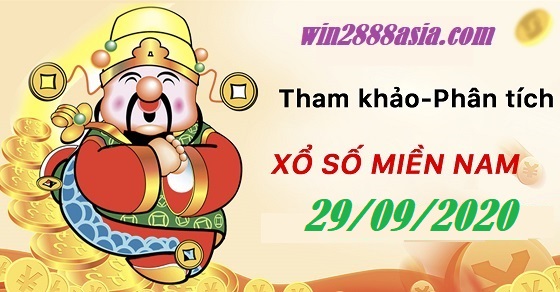 Soi cầu XSMN 29-9-2020 Win2888