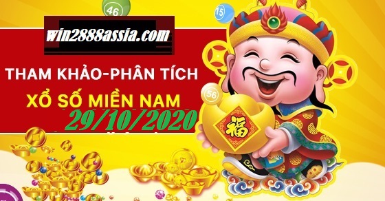 Soi cầu XSMN 29-10-2020 Win2888