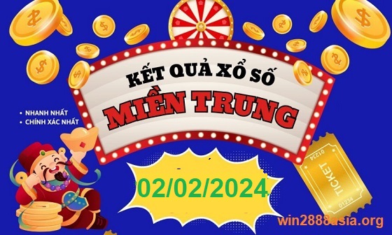 Soi cầu XSMT 02-02-2024 Win2888 Dự đoán xổ số miền trung thứ 6