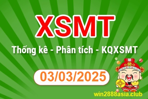 Soi cầu XSMT 03-03-2025 Win2888 Chốt số cầu lô miền trung thứ 2