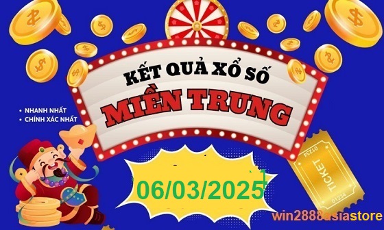 Soi cầu XSMT 06-03-2025 Win2888 Dự đoán Dàn Đề Miền Trung thứ 5