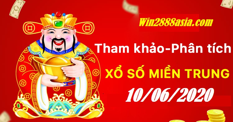 Soi cầu XSMT 10-6-2020 Win2888