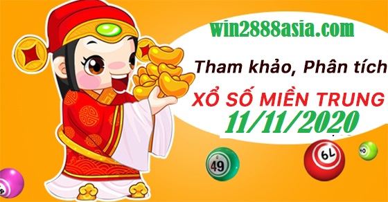 Soi cầu XSMT 11-11-2020 Win2888