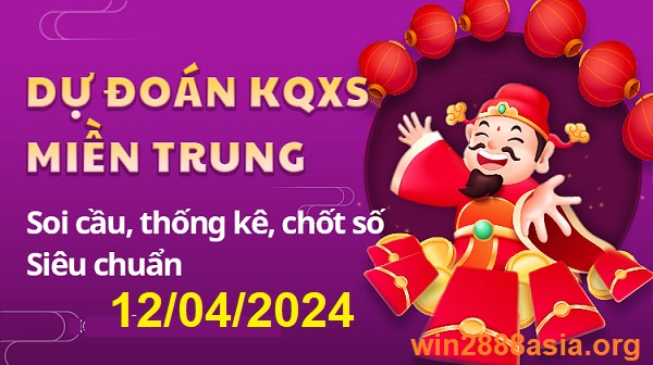 Soi cầu XSMT 12-04-2024 Win2888 Dự đoán cầu lô Miền Trung thứ 6