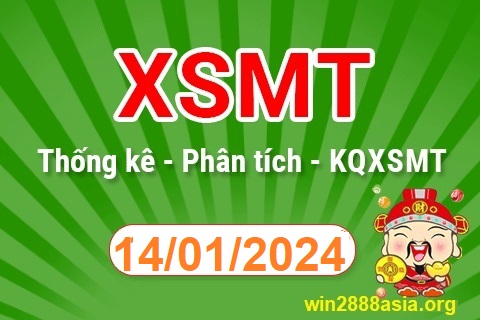 Soi cầu XSMT 14-01-2024 Win2888 Dự đoán lô đề miền trung chủ nhật