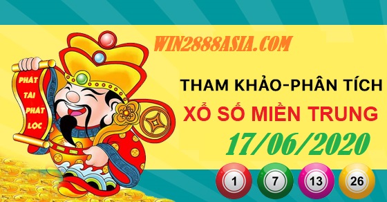 Soi cầu XSMT 17-6-2020 Win2888