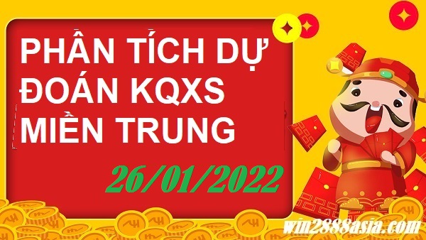 Soi cầu XSMT 26-1-2022 Win2888