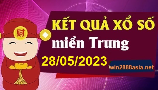 Soi cầu XSMT 28-05-2023 Win2888 Dự đoán Xổ Số Miền trung chủ nhật