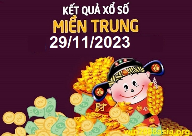 Soi cầu XSMT 29-11-2023 Win2888 Dự đoán Cầu lô miền trung thứ 4