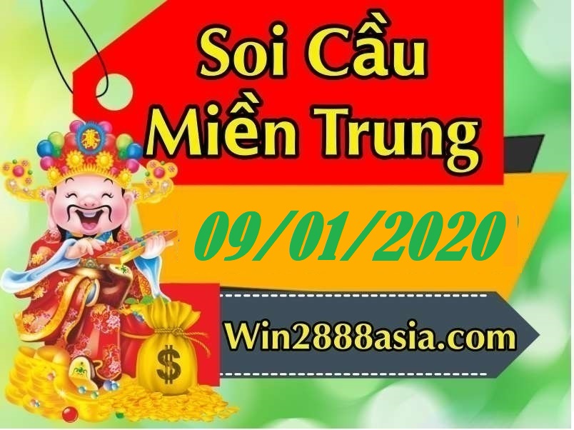 Soi cầu XSMN 9-1-2020 Win2888